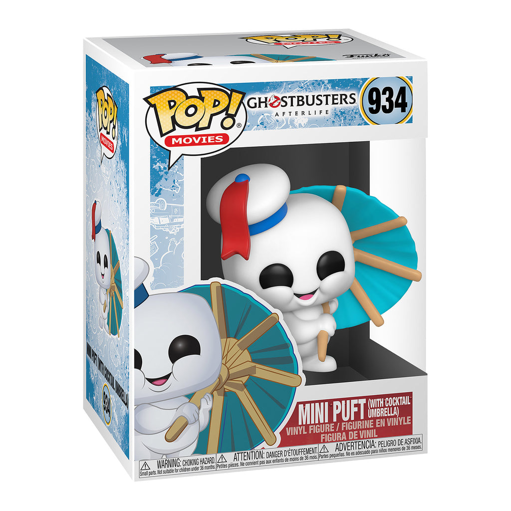 Imagen del producto Ghostbusters - Hombre de Malvavisco con Figura Pop de Funko con Paraguas de Cóctel