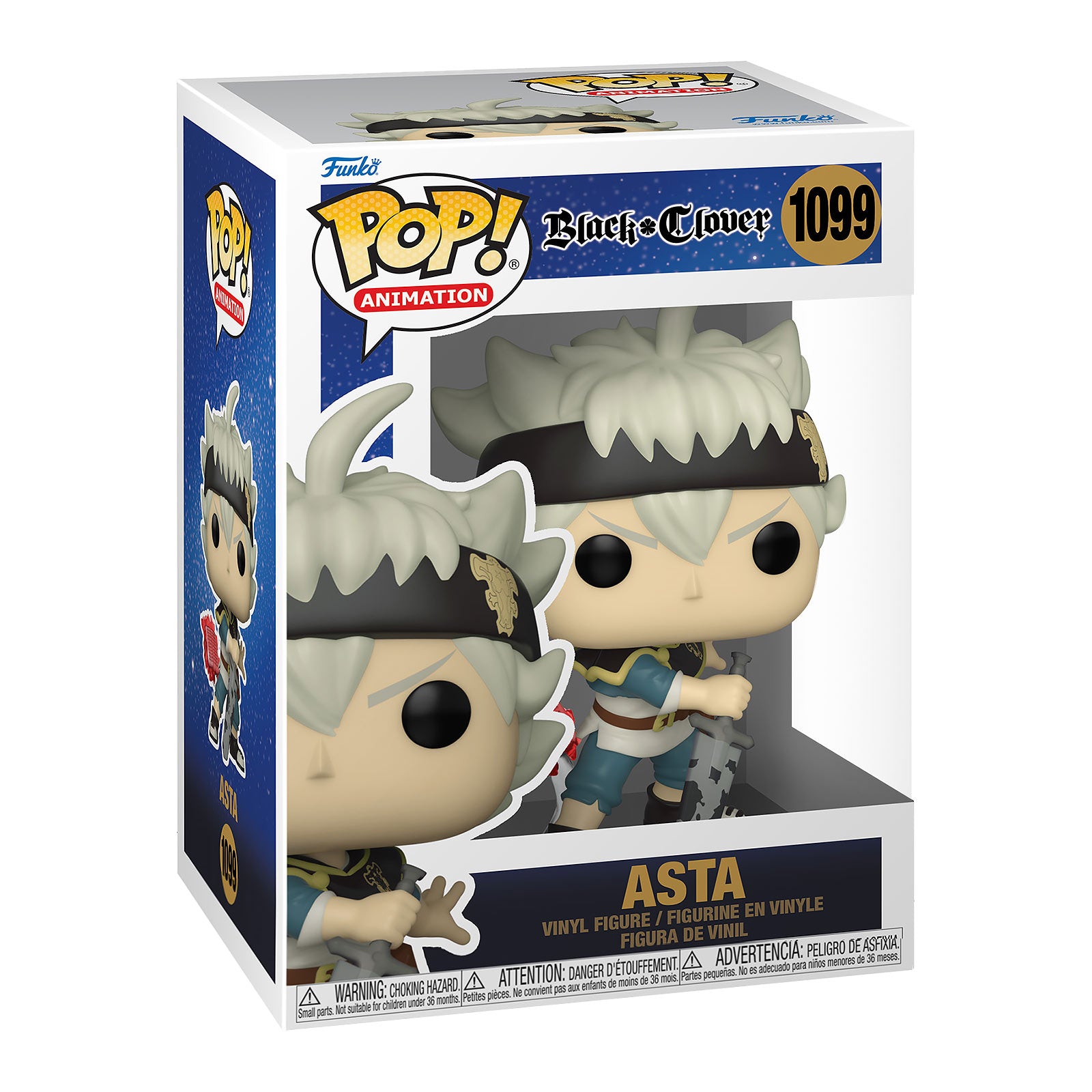 Imagen del producto Black Clover - Figura Funko Pop de Asta