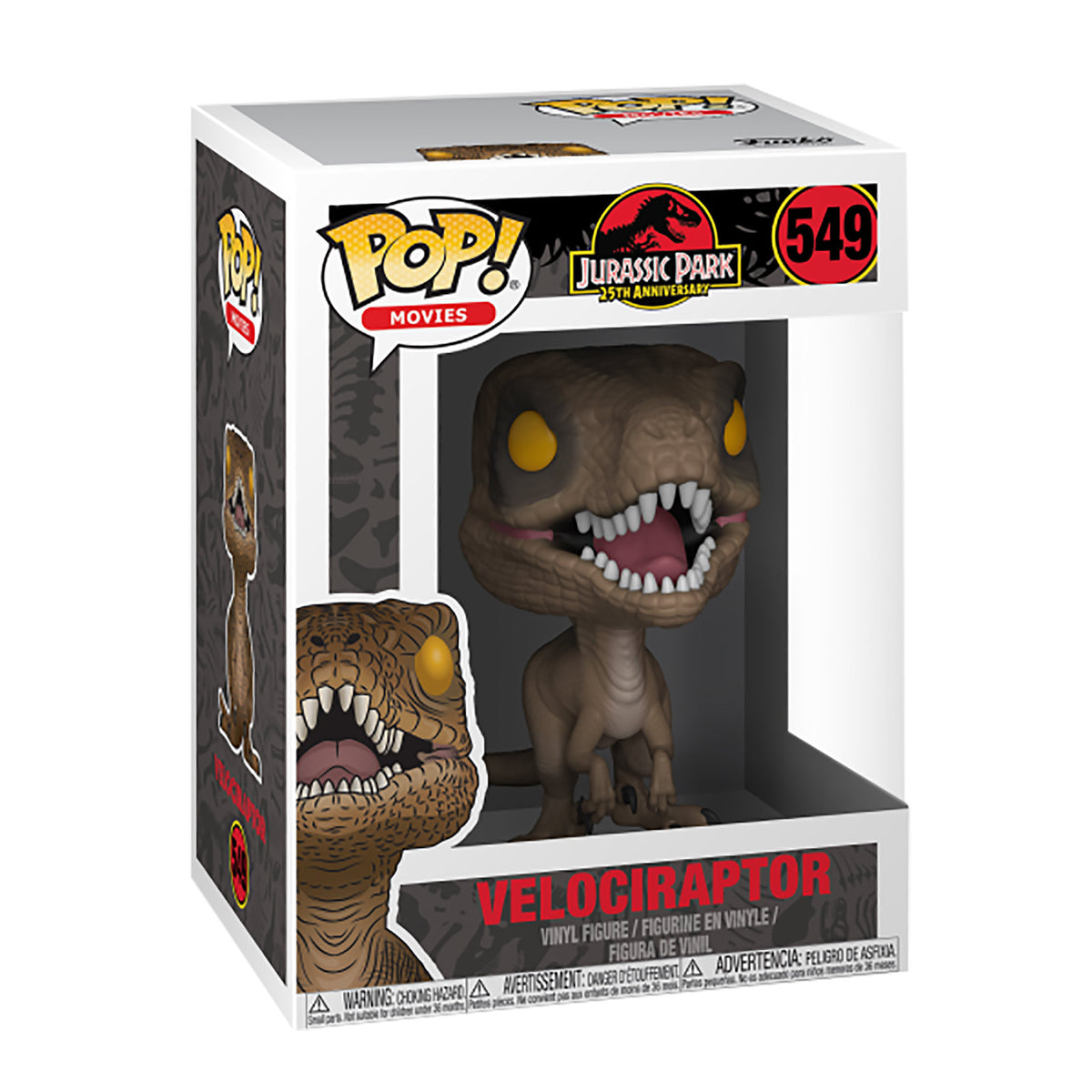 Imagen del producto Jurassic Park - Figura Funko Pop de Velociraptor