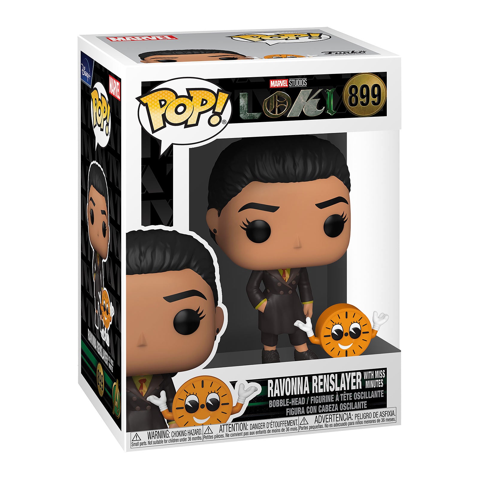 Imagen del producto Loki - Figura Funko Pop de Ravonna Renslayer con Miss Minutes