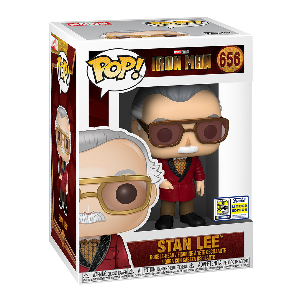 Imagen del producto Iron Man - Figura de cabeza oscilante Funko Pop de Stan Lee