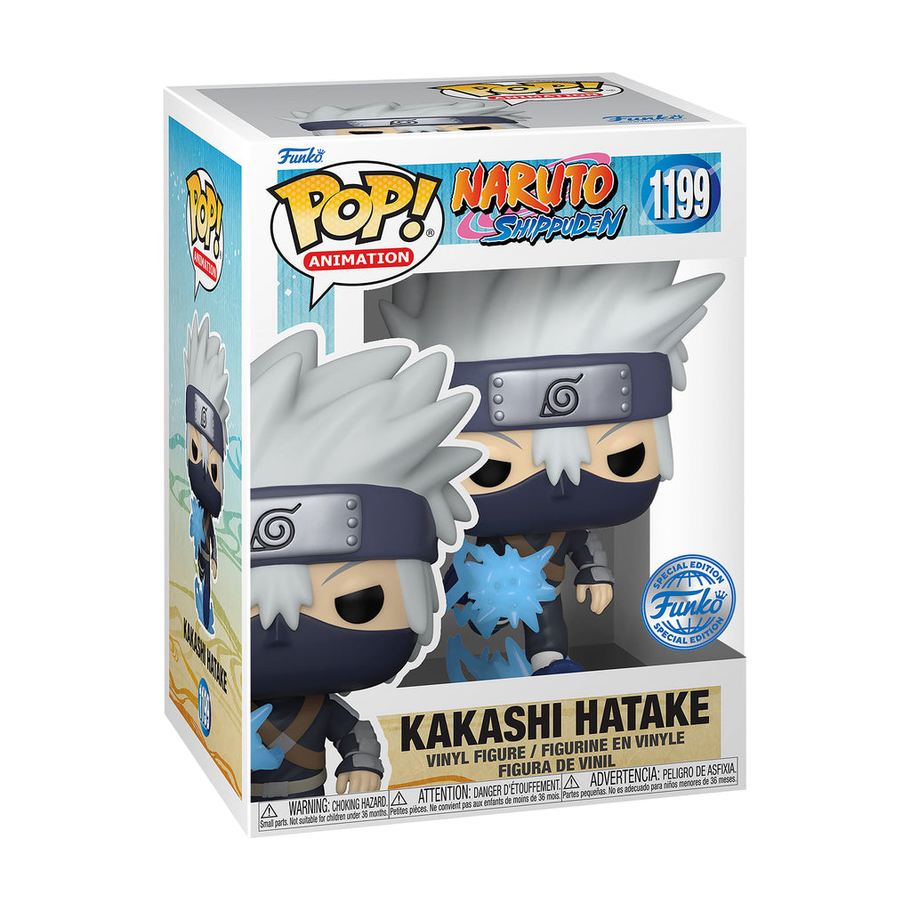Imagen del producto Figura Funko Pop de Young Kakashi Hatake que brilla en la oscuridad - Naruto