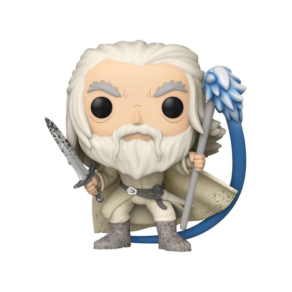 Imagen del producto El Señor de los Anillos - Gandalf con bastón Glow in the Dark Funko Pop Figura