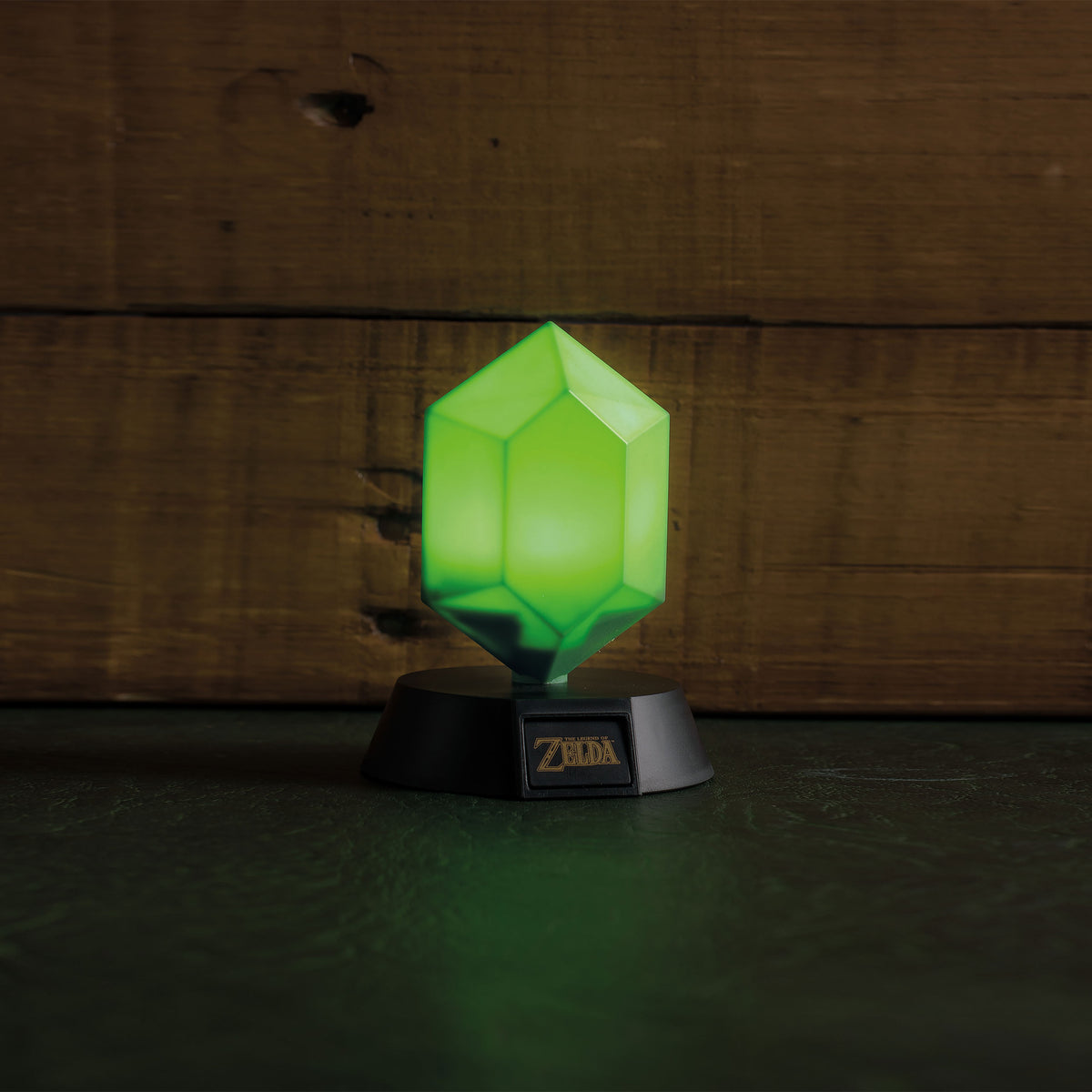 Imagen del producto Zelda - Lámpara de mesa 3D Íconos Rubí Verde
