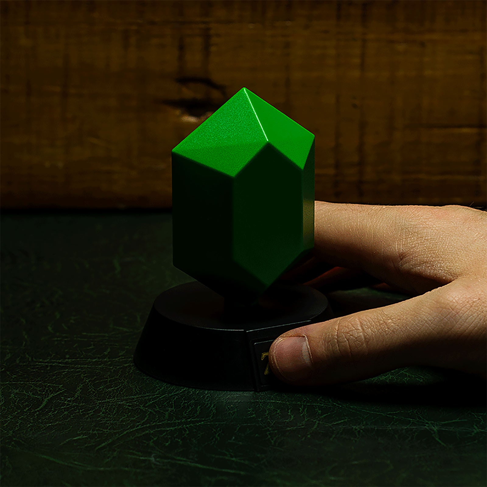 Imagen del producto Zelda - Lámpara de mesa 3D Íconos Rubí Verde