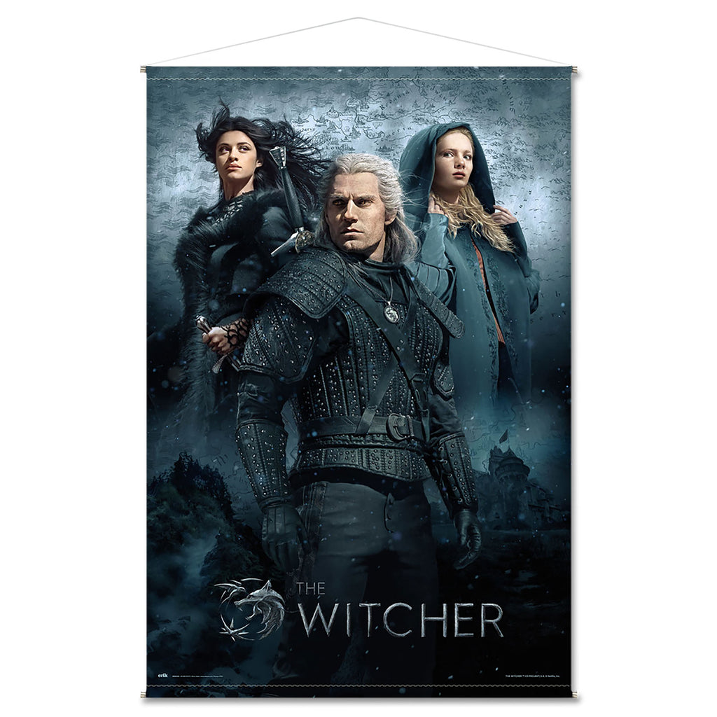 Imagen del producto Witcher - Geralt, Ciri y Yennefer Pergamino de Pared