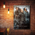 Imagen del producto Witcher - Geralt, Ciri y Yennefer Pergamino de Pared