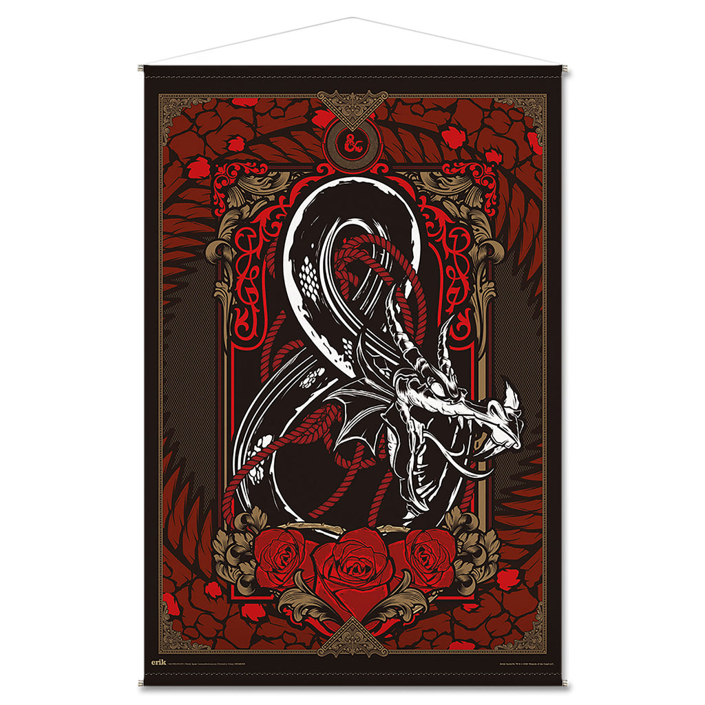 Imagen del producto Pergamino de pared con el logo de Dragon Ampersand - Dungeons & Dragons