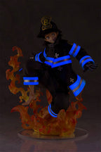 Imagen del producto Fire Force - Shinra Kusakabe Glow in the Dark ArtFX+ Figura Edición Bonus