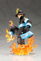 Imagen del producto Fire Force - Shinra Kusakabe Glow in the Dark ArtFX+ Figura Edición Bonus