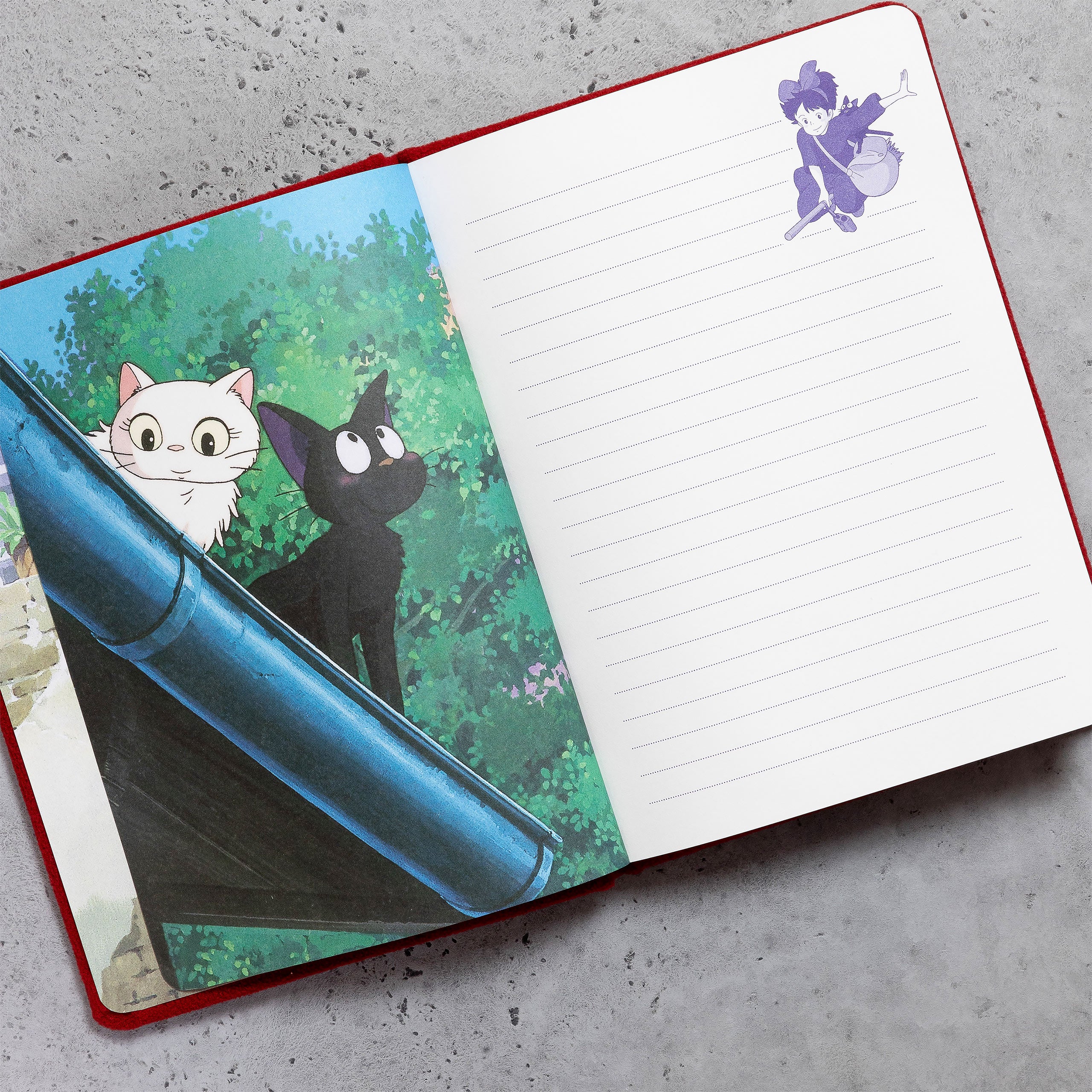 Imagen del producto El Servicio de Entrega de Kiki - Cuaderno de peluche Jiji A5