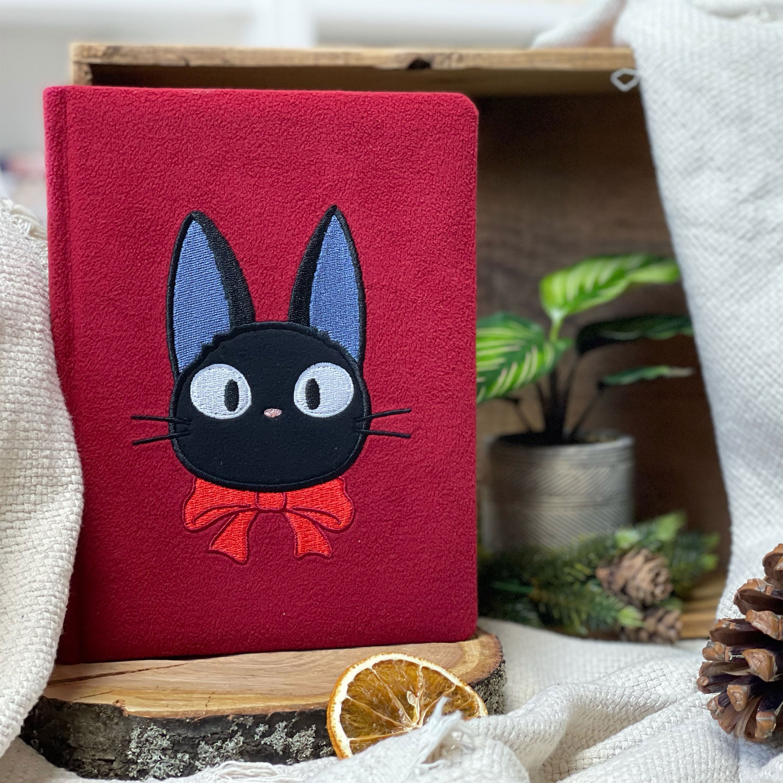Imagen del producto El Servicio de Entrega de Kiki - Cuaderno de peluche Jiji A5