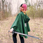 Imagen del producto Attack on Titan - Capa con capucha del Cuerpo de Exploración