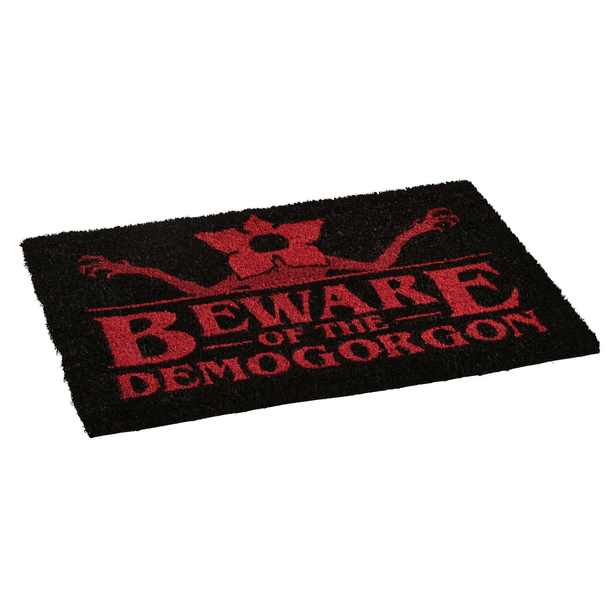 Imagen del producto Stranger Things - Alfombra de puerta 'Cuidado con el Demogorgon'