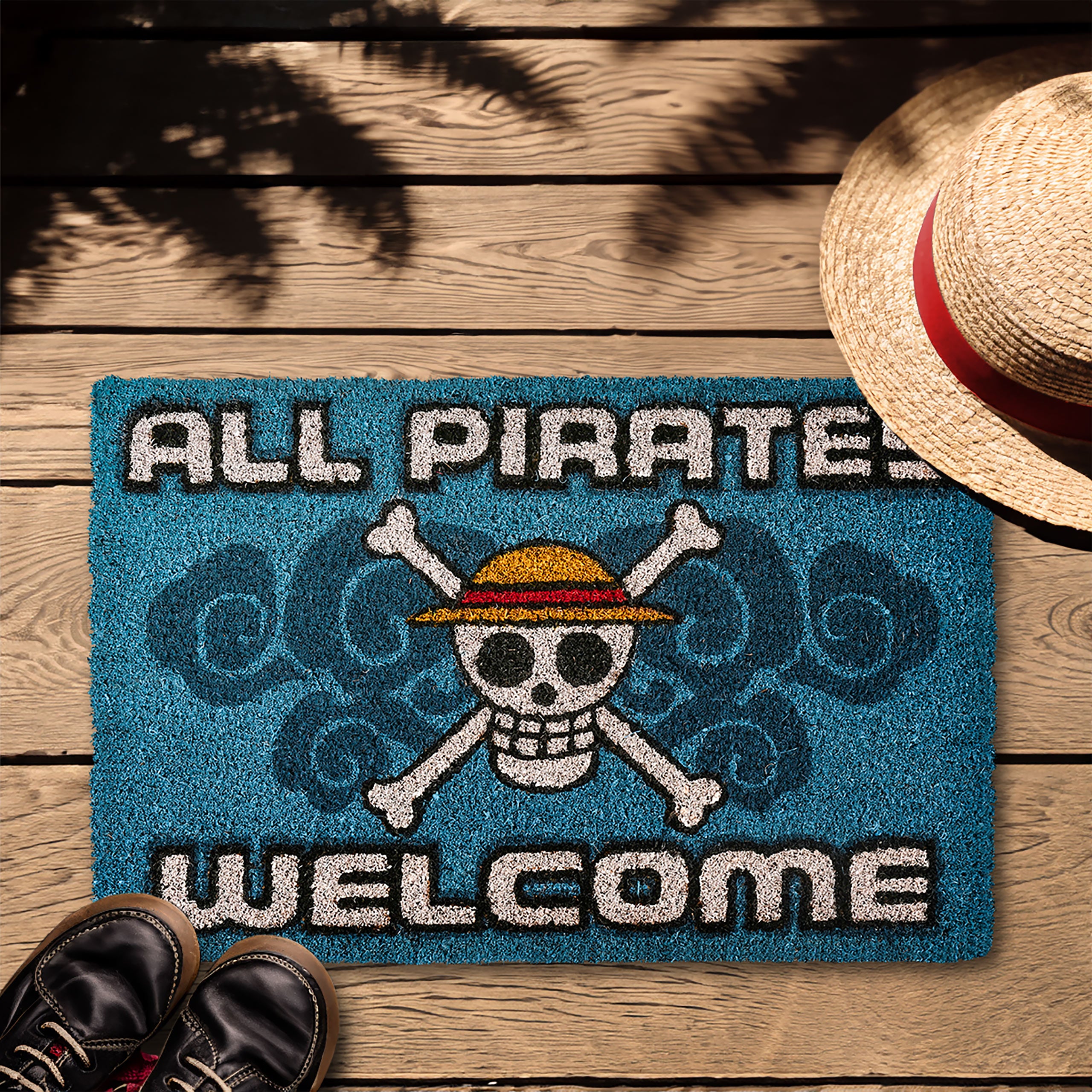 Imagen del producto One Piece - Felpudo All Pirates Welcome