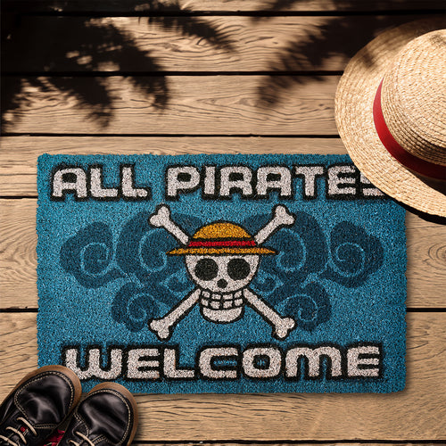 Imagen del producto One Piece - Felpudo All Pirates Welcome