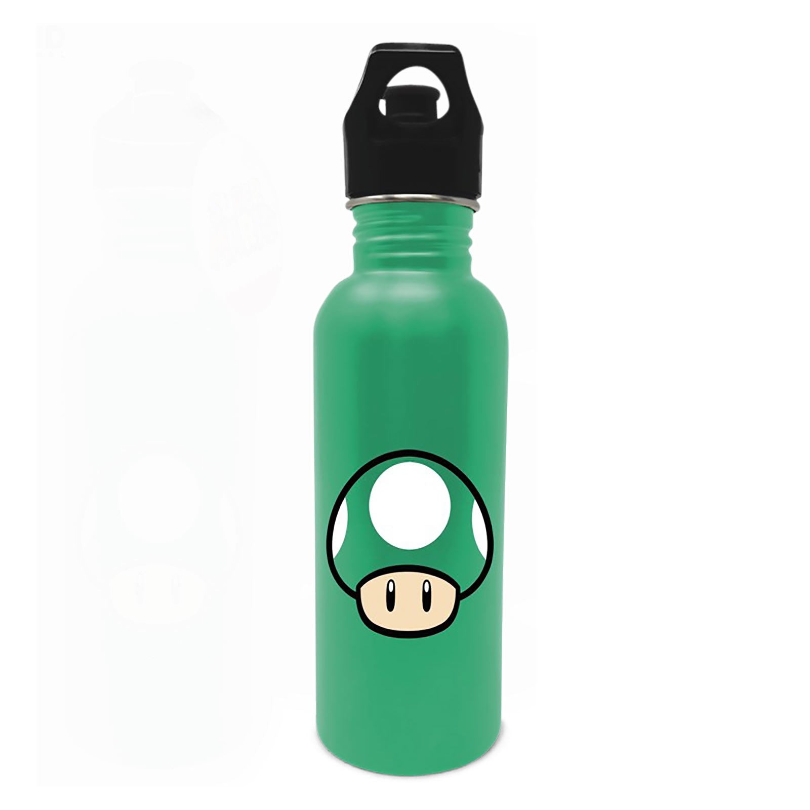 Imagen del producto Super Mario - Botella de agua verde 1 UP Mushroom