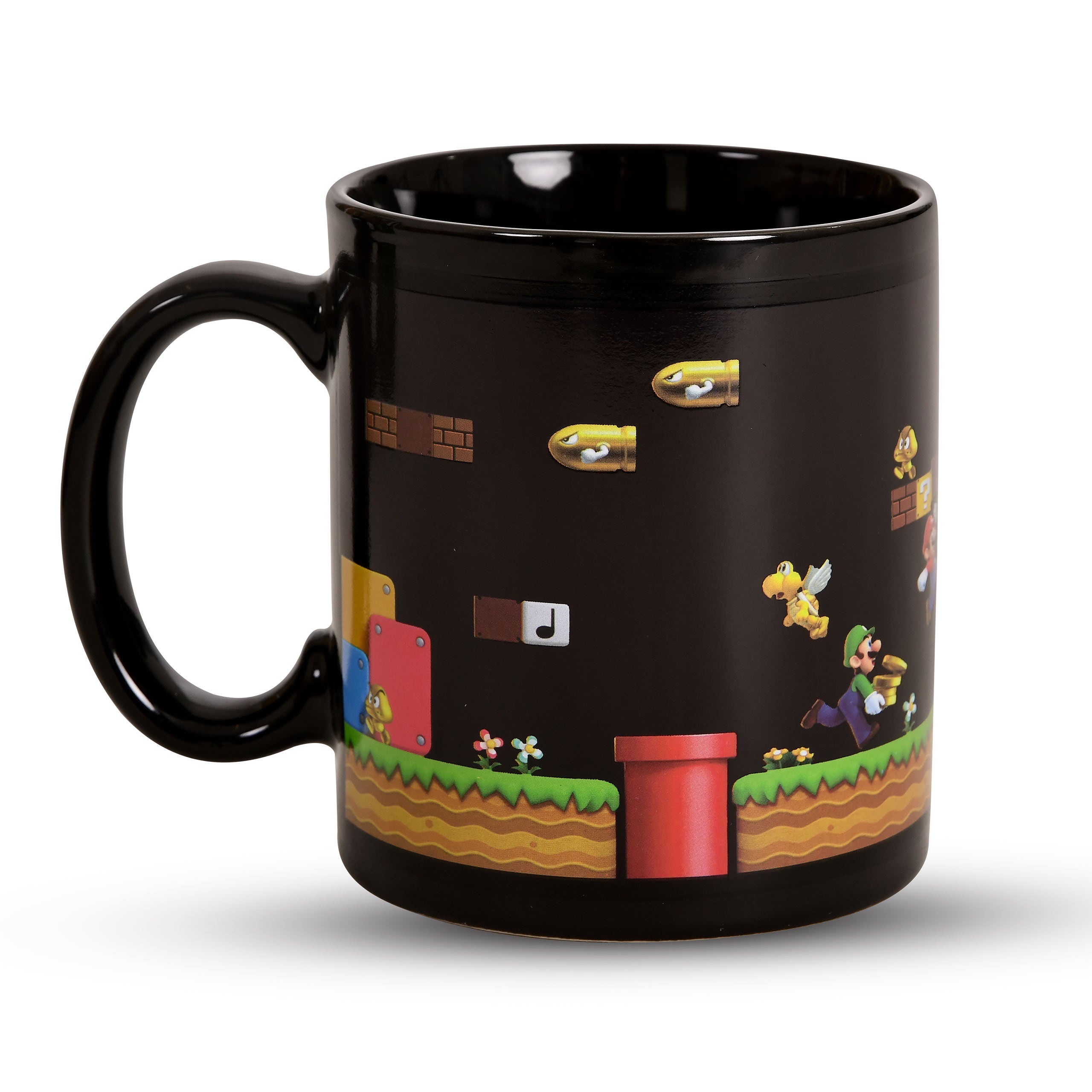 Imagen del producto Super Mario - Taza con Efecto Térmico Monedas