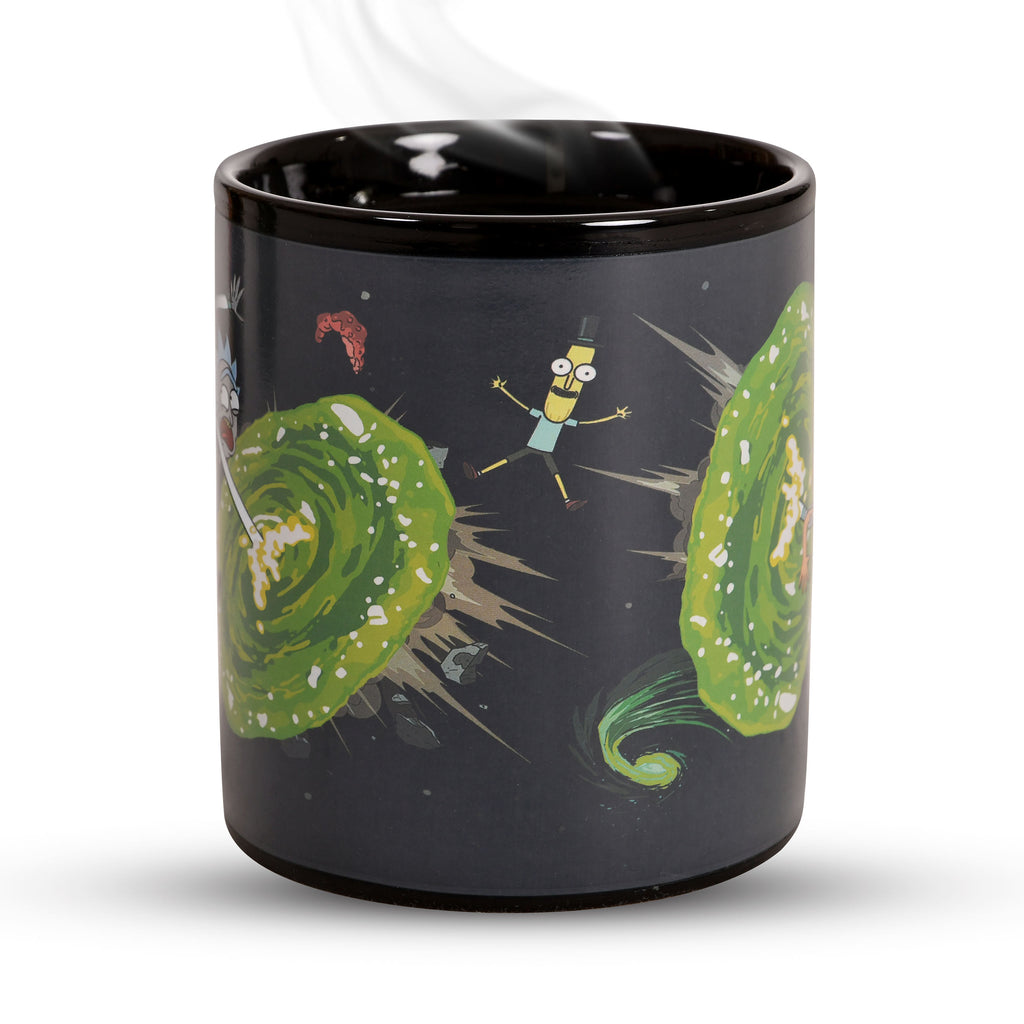 Imagen del producto Rick and Morty - Taza de efecto térmico de portales