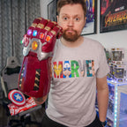 Imagen del producto Marvel - Logo Comic Heroes Camiseta gris