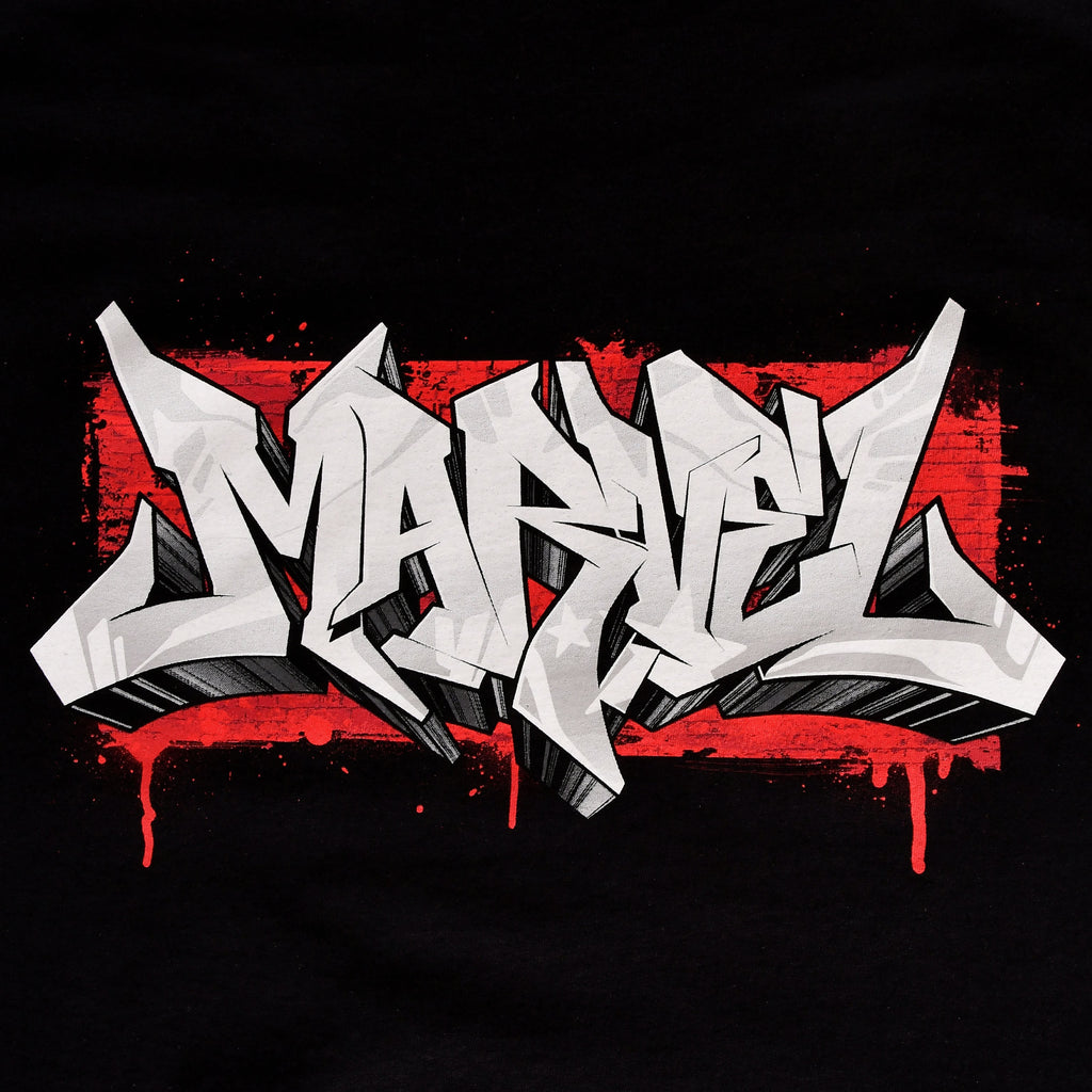 Imagen del producto Marvel - Camiseta Graffiti Logo negro