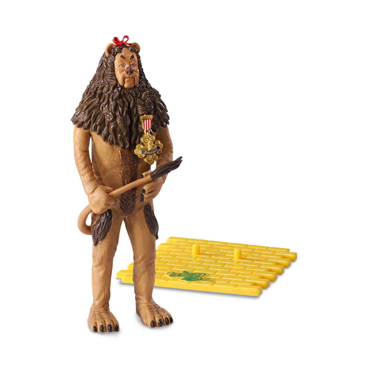 Imagen del producto El Mago de Oz - Figura Bendyfigs del León Cobarde 17,5 cm