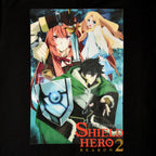 Imagen del producto Rising of the Shield Hero - Camiseta de tripulación negra