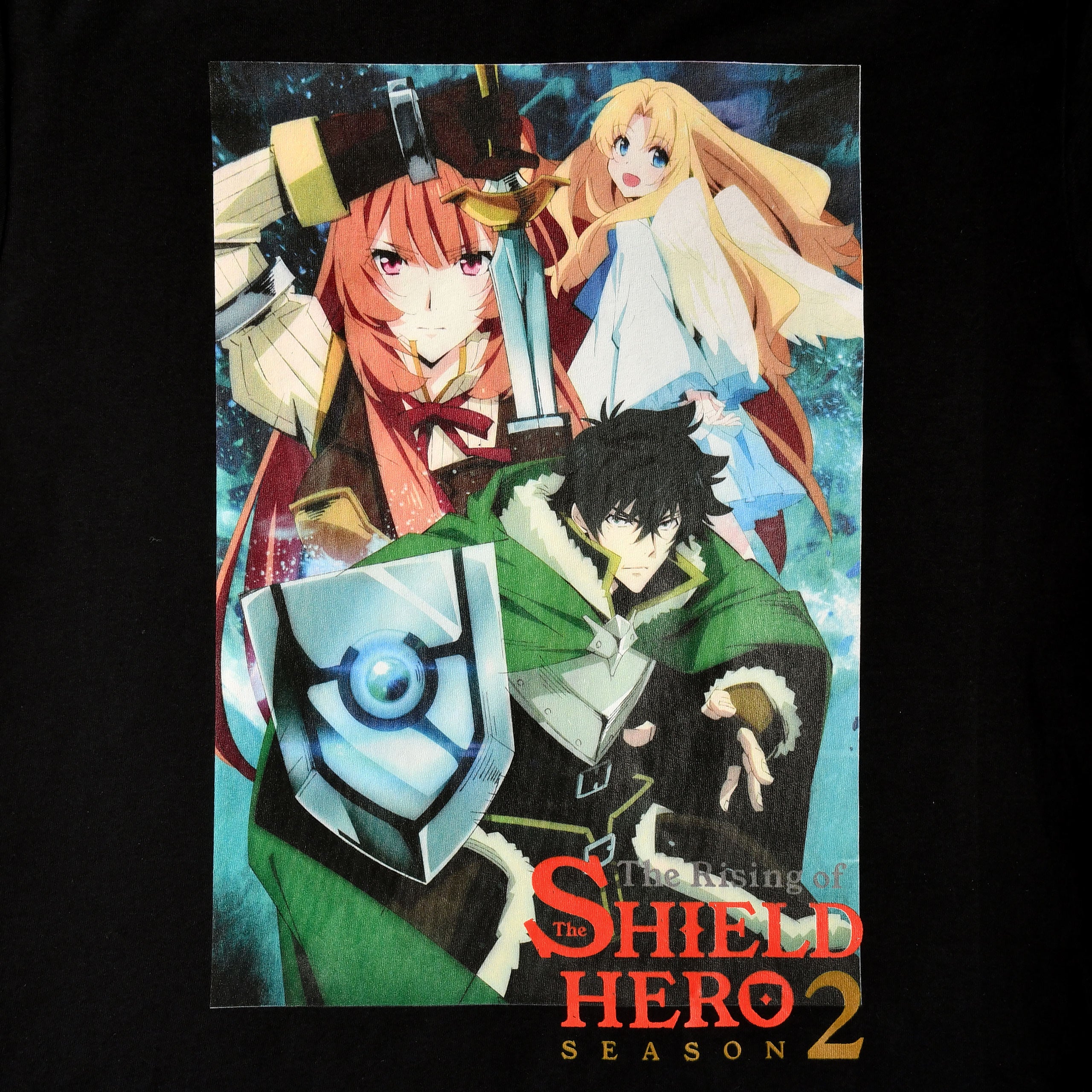 Imagen del producto Rising of the Shield Hero - Camiseta de tripulación negra
