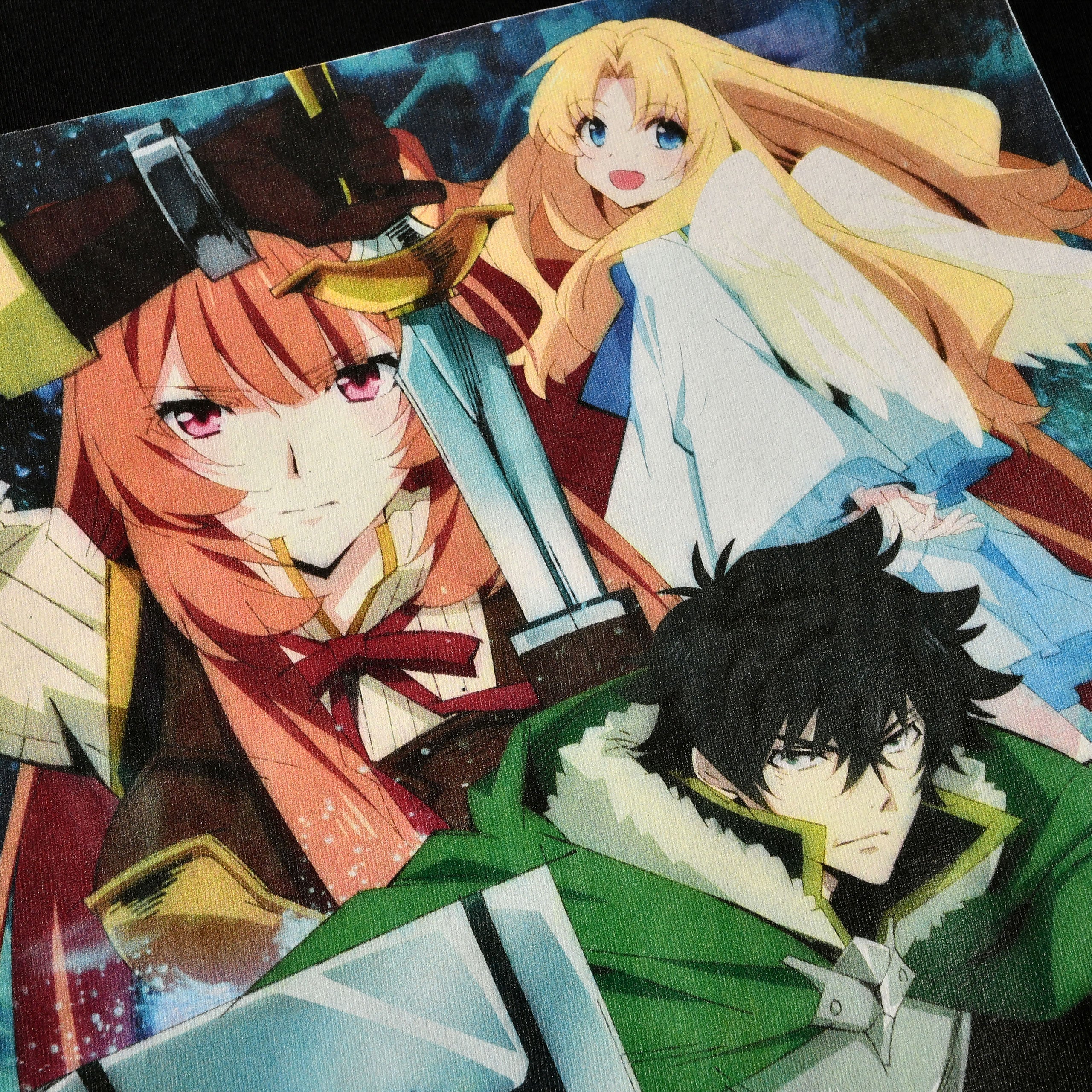 Imagen del producto Rising of the Shield Hero - Camiseta de tripulación negra