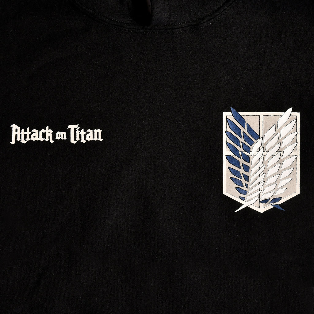 Product image Attack on Titan - Survey Corps Hoodie Black
