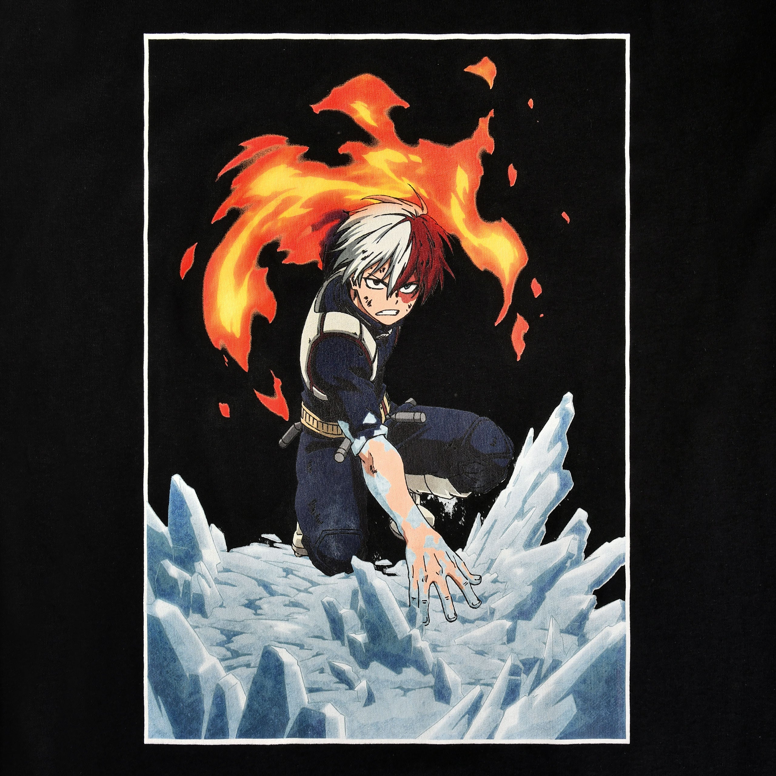 Imagen del producto My Hero Academia - Camiseta Todoroki negra