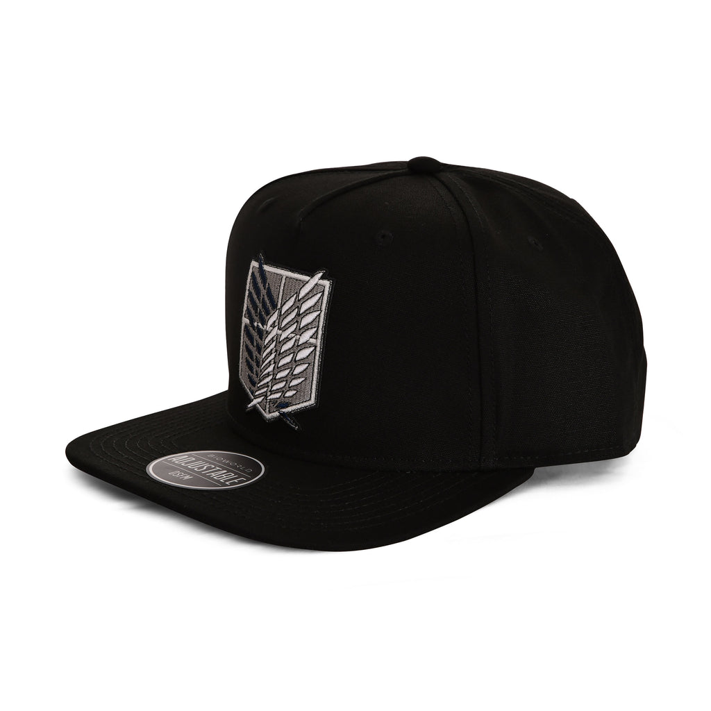 Imagen del producto Attack on Titan - Gorra Snapback del Cuerpo de Exploración negra
