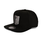 Imagen del producto Attack on Titan - Gorra Snapback del Cuerpo de Exploración negra