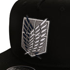 Imagen del producto Attack on Titan - Gorra Snapback del Cuerpo de Exploración negra