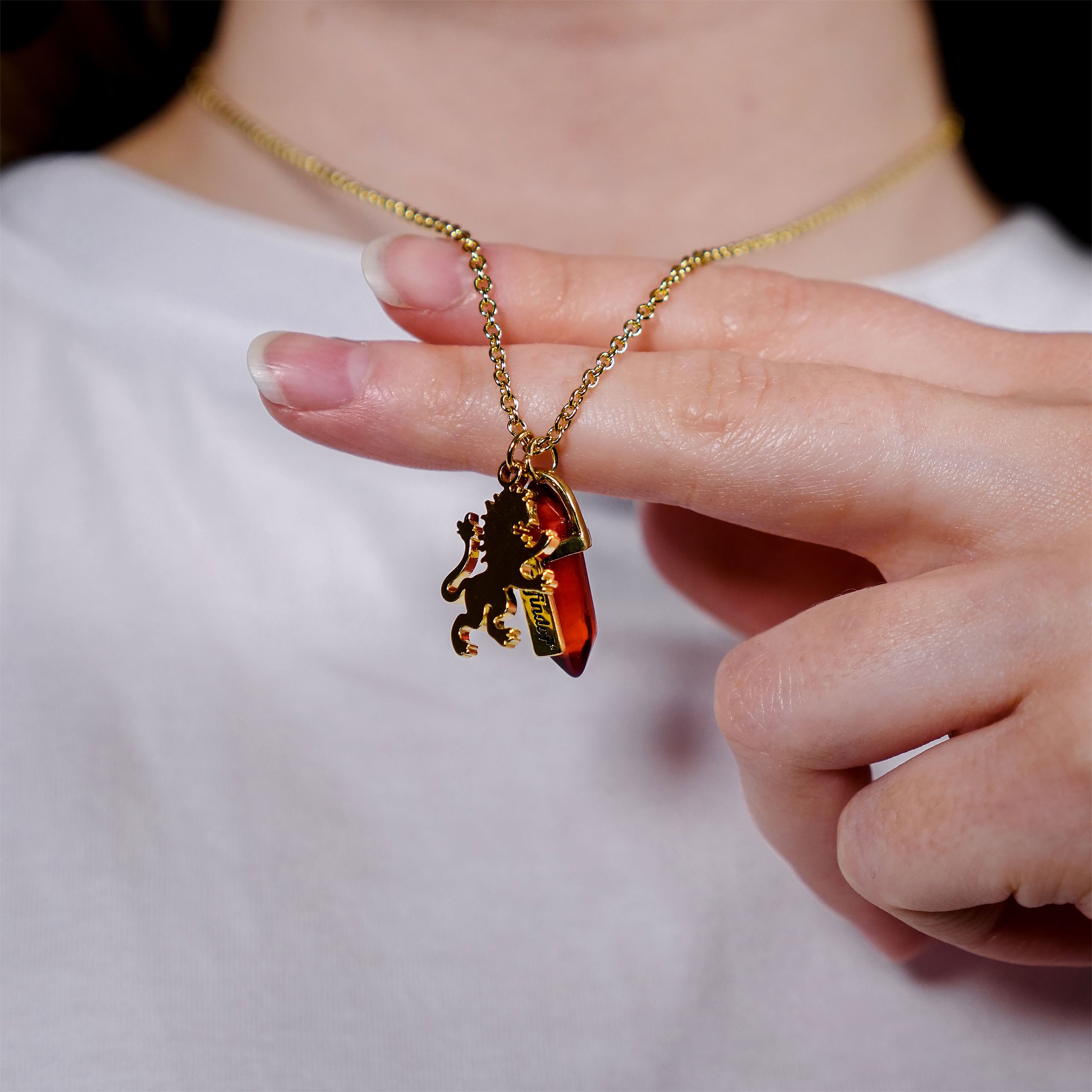Imagen del producto Harry Potter - Collar de Escudo de Gryffindor
