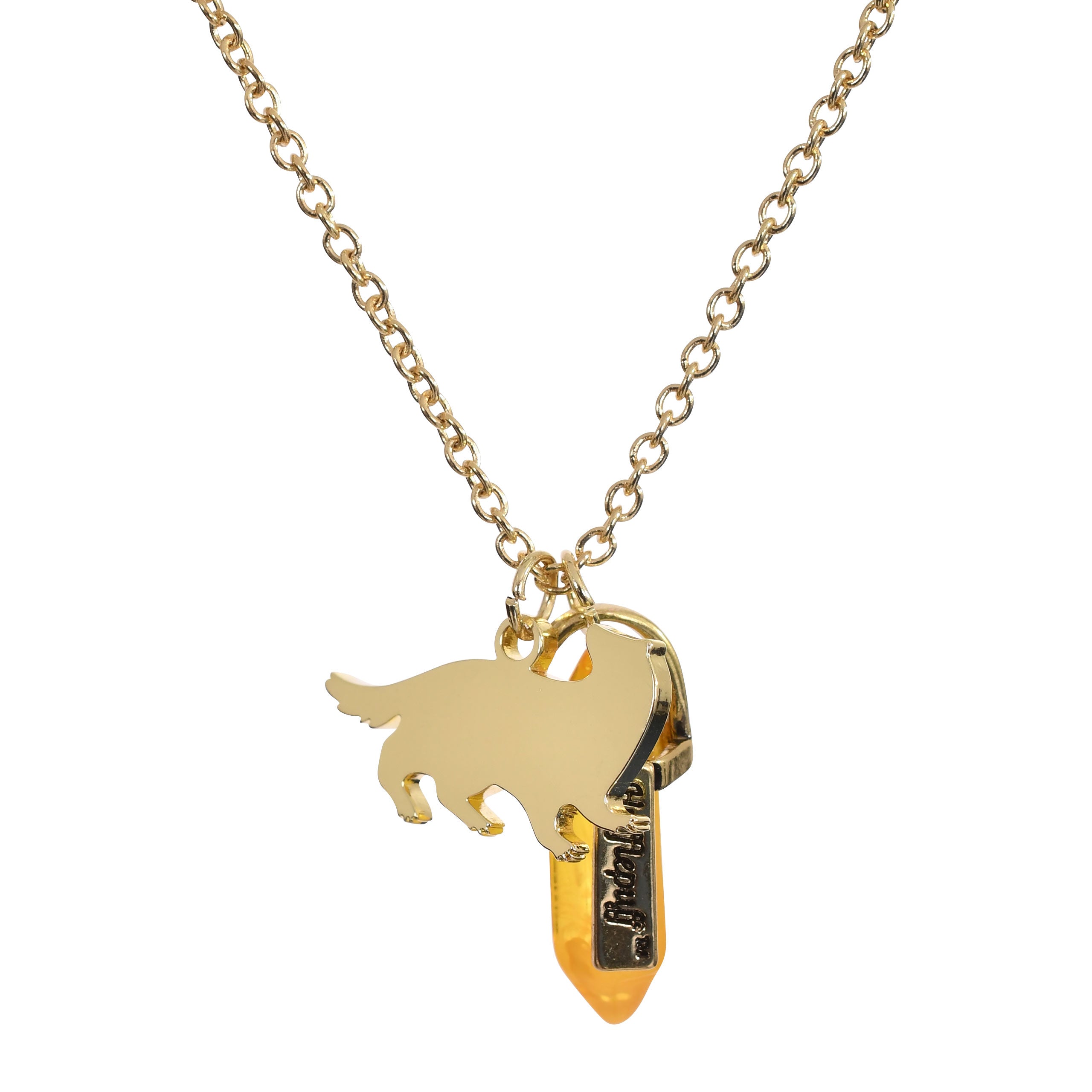 Imagen del producto Harry Potter - Collar Escudo Hufflepuff