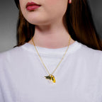 Imagen del producto Harry Potter - Collar Escudo Hufflepuff