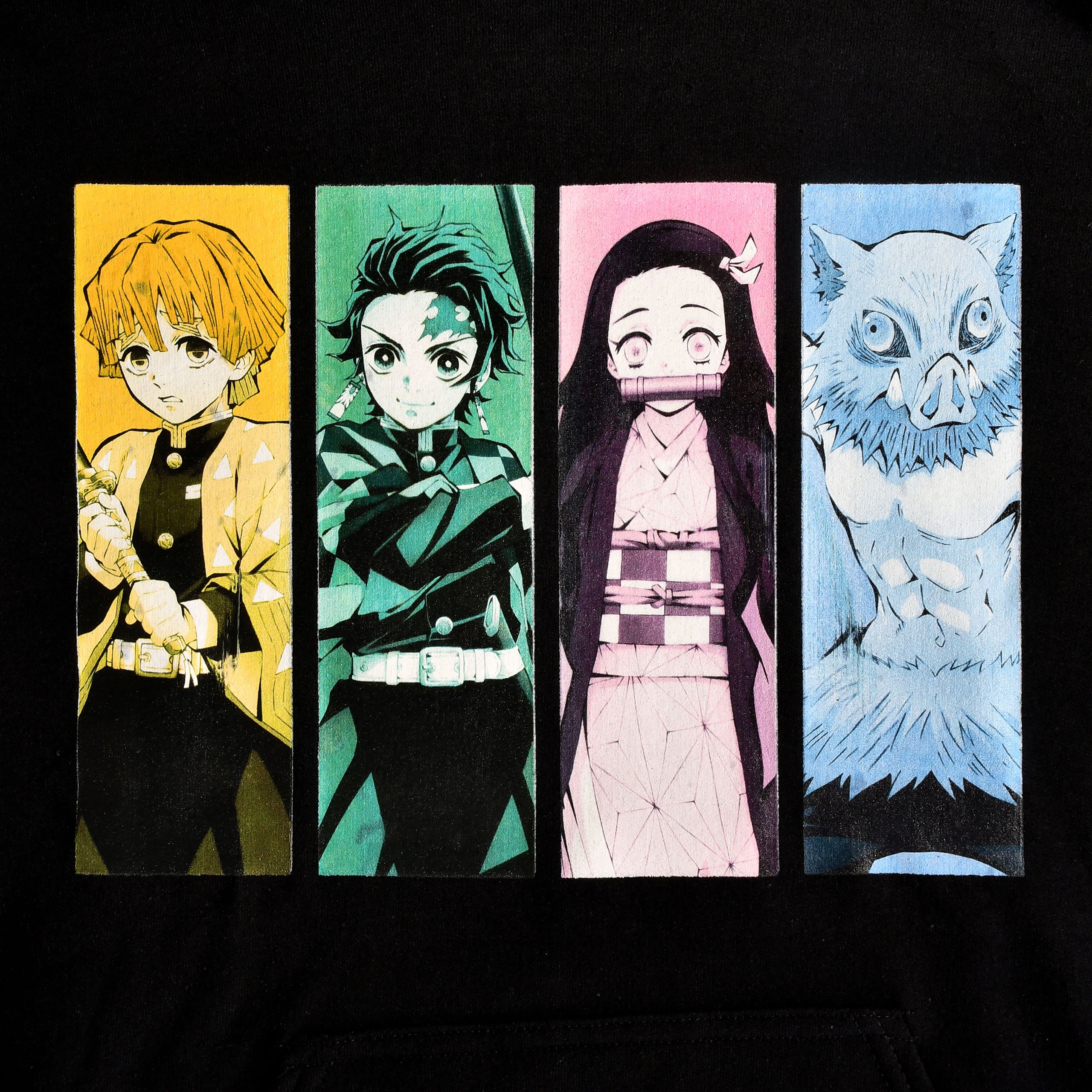 Imagen del producto Demon Slayer - Sudadera con capucha negra