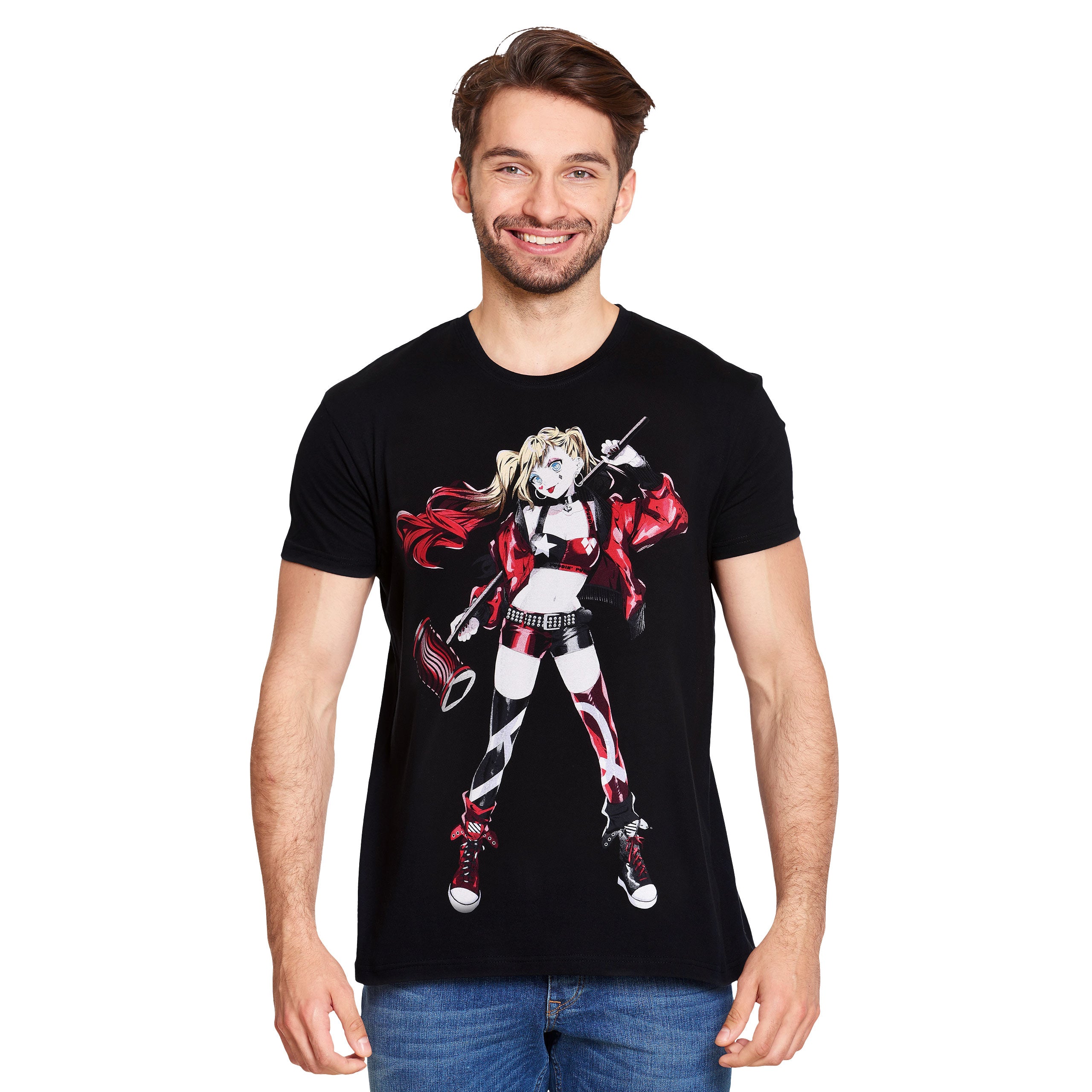 Imagen del producto Harley Quinn - Camiseta de martillo negra