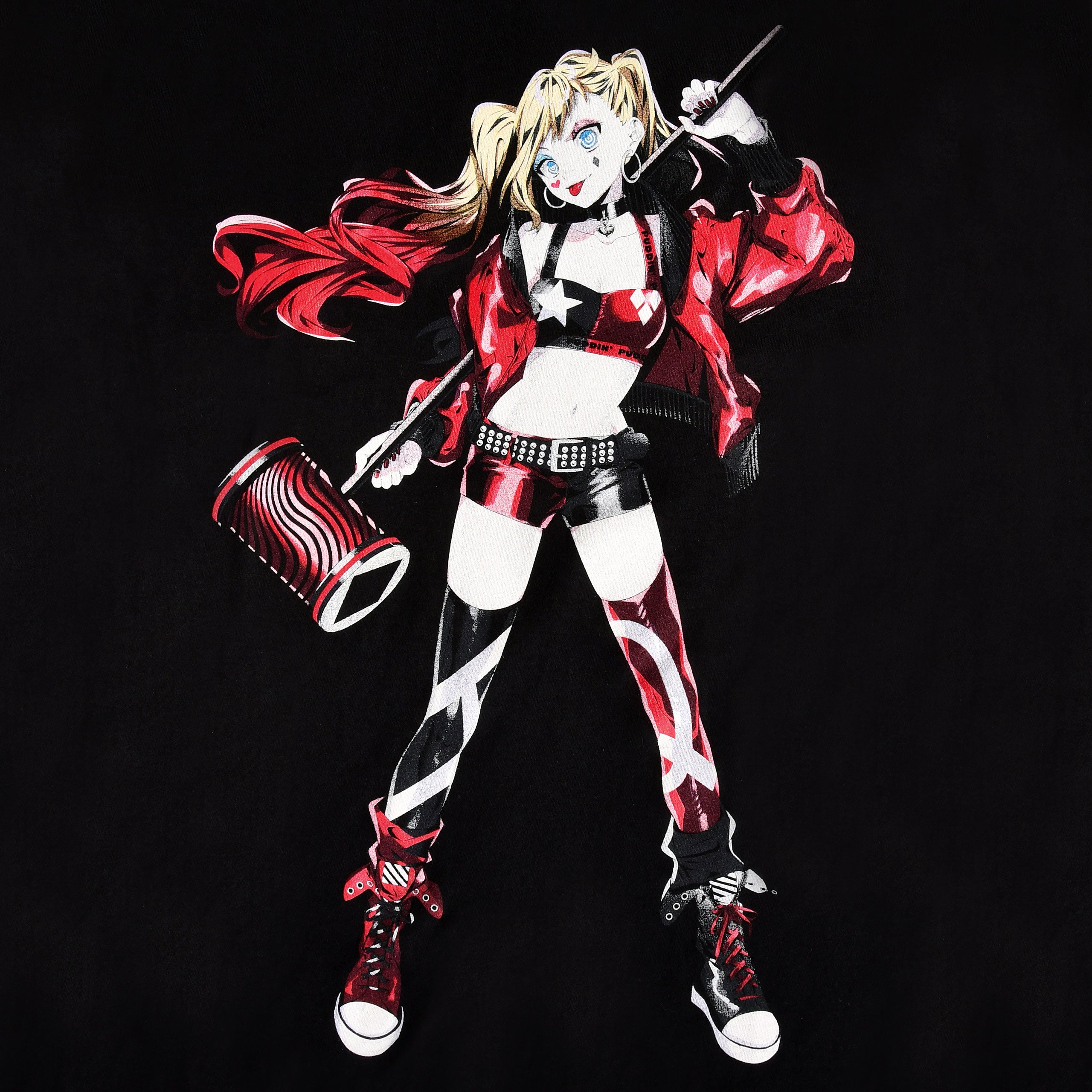 Imagen del producto Harley Quinn - Camiseta de martillo negra