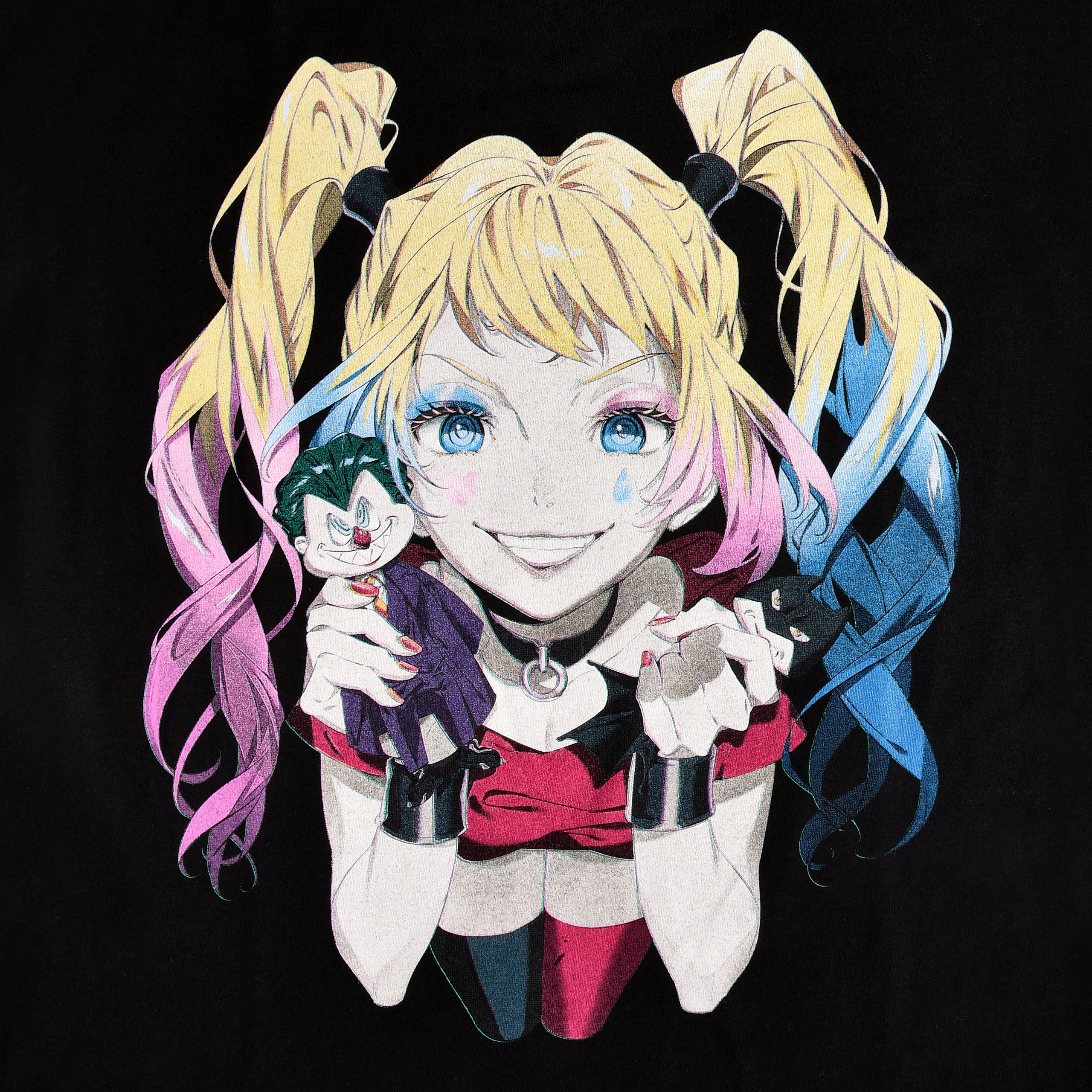 Imagen del producto Harley Quinn - Camiseta Puppets negra