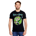 Product image Rick and Morty - Portal Circle T-Shirt Black