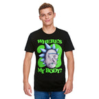Imagen del producto Rick y Morty - ¿Dónde está mi cuerpo? Camiseta negra