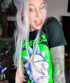 Imagen del producto Rick y Morty - ¿Dónde está mi cuerpo? Camiseta negra