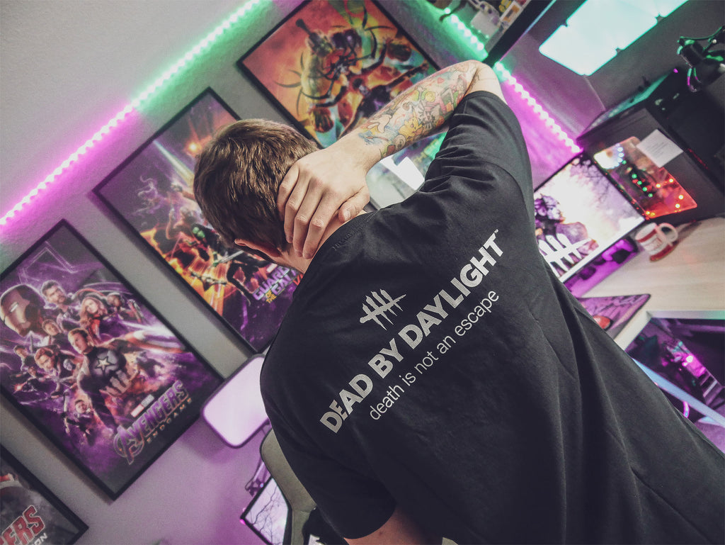 Imagen del producto Dead by Daylight - Camiseta Slashes negra