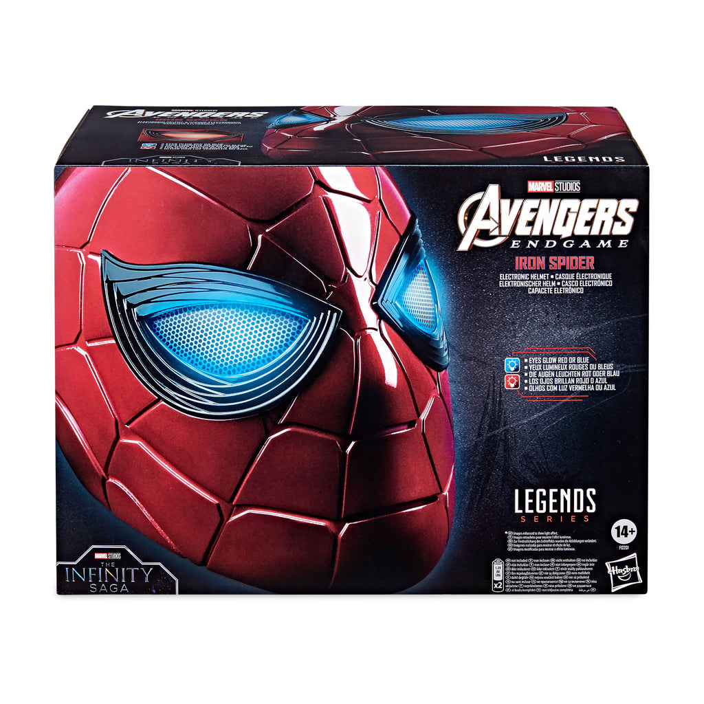 Imagen del producto Spider-Man - Réplica del casco Iron Spider con efectos de luz