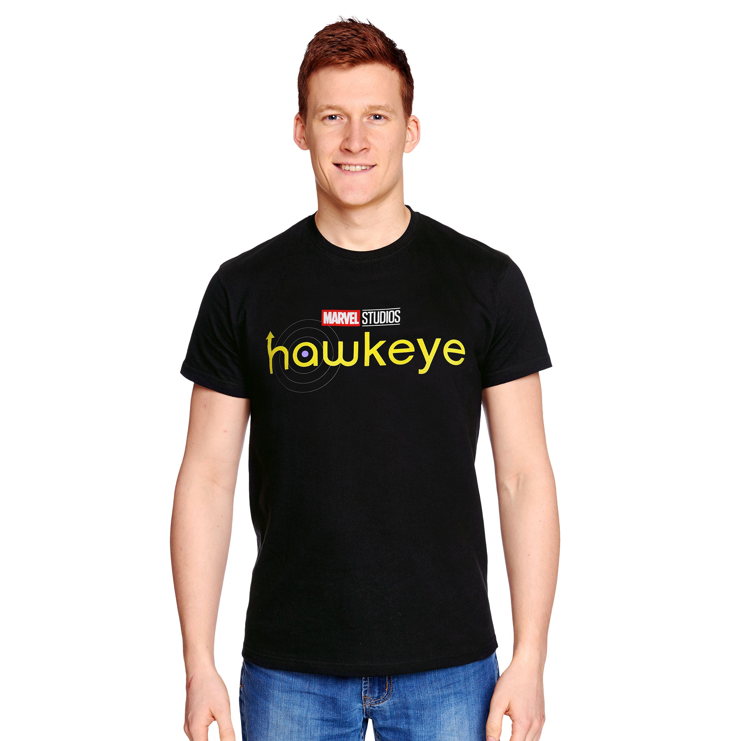 Imagen del producto Hawkeye - Camiseta con logo negra