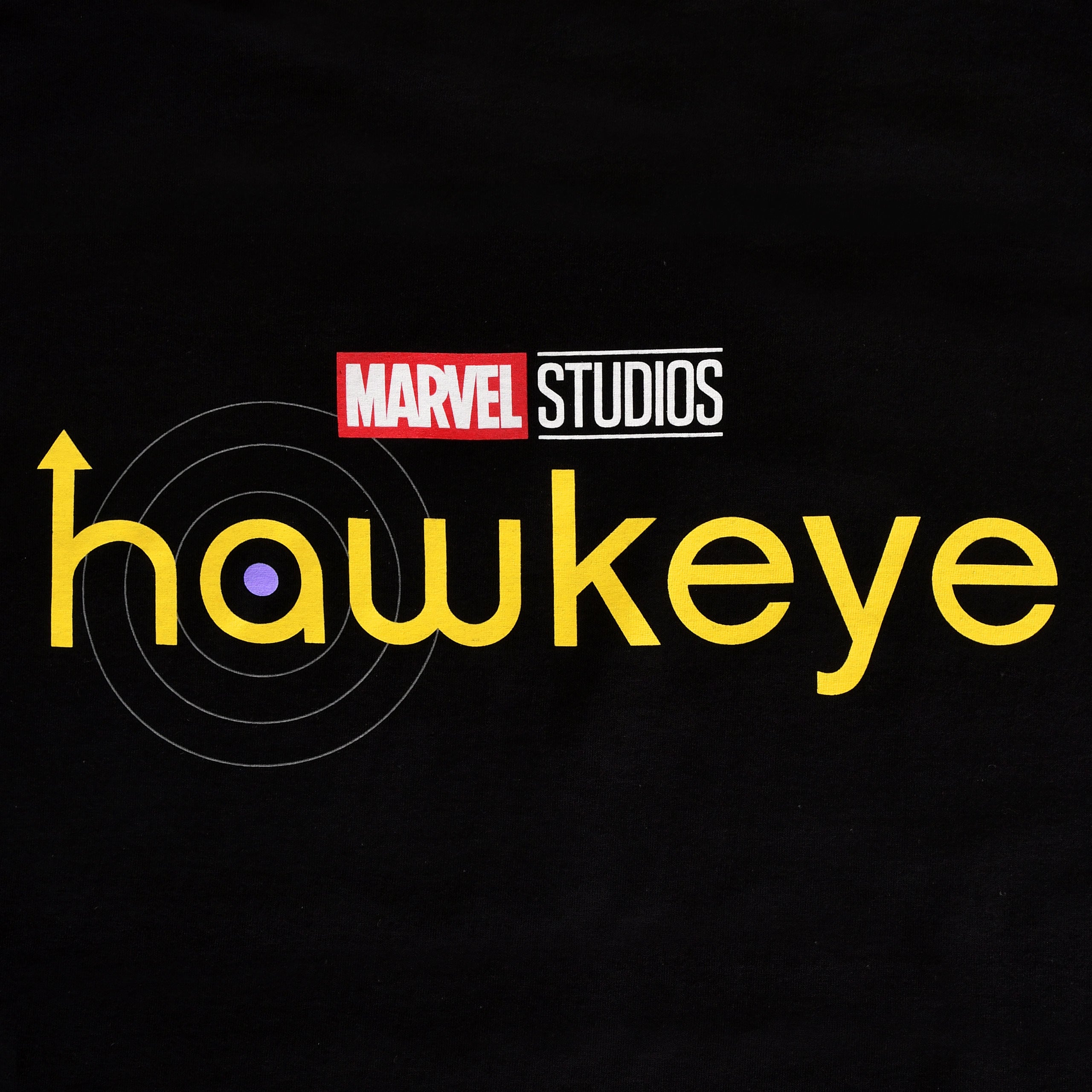 Imagen del producto Hawkeye - Camiseta con logo negra
