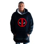 Imagen del producto Deadpool - Logo Oversize Suéter de peluche negro