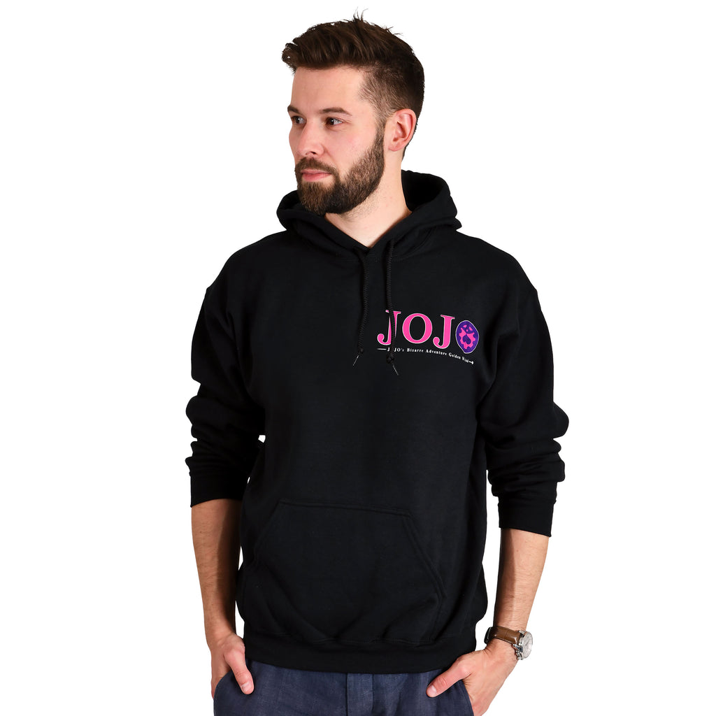 Imagen del producto JoJo's Bizarre Adventure - Sudadera con capucha negra de Giorno y Bruno